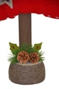 Albero panno rosso grande nbr-1250 cm. 37 x 13,5 h 74