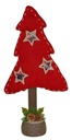 Albero panno rosso grande nbr-1250 cm. 37 x 13,5 h 74