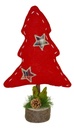 Albero panno rosso piccolo nbr-1251 cm.28 x 9 h 44