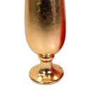 Portavaso resina oro lucido cm ø36h130,5