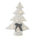 Albero plastica con led bianco cm38x10h51