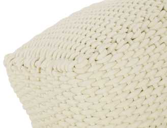 Puff squadrato corda qi-0014 cm. 40 x 40 h 40