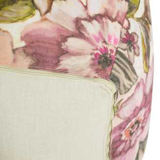 Puff tessuto fantasia nl-0417 cm. 53 x 53 h 35