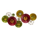 Quadro moderno metallo multicolor cm 59,1 x 120 x h 10,2