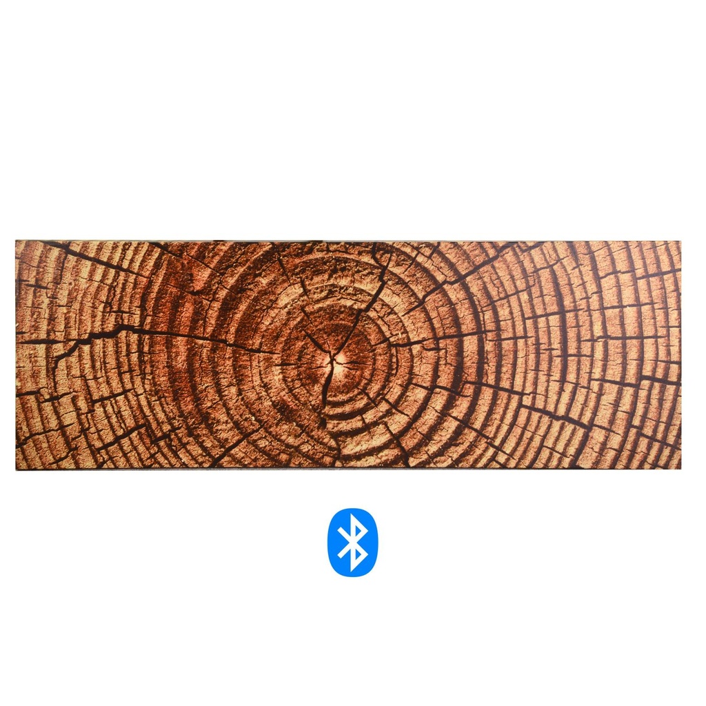 Quadro moderno stampa bluetooth tronco cm 150 x 50 x 4