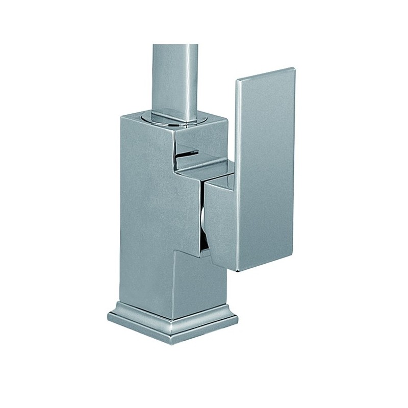 Rubinetto miscelatore da cucina finitura cromo h. 28x24 cm