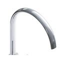 Rubinetto miscelatore per lavabo cucina finitura cromo h.26,78x20,3 cm