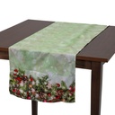 Runner tessuto rami led blu cm40x150