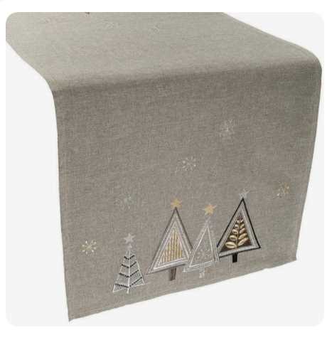 Runner fabric style 12 beige cm40x140