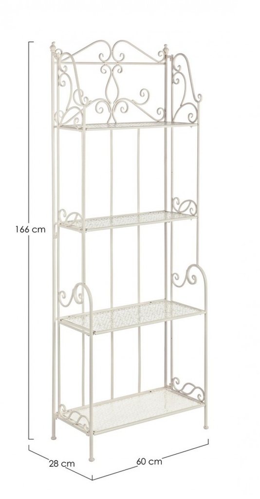 Scaffale 4P Giselle Crema