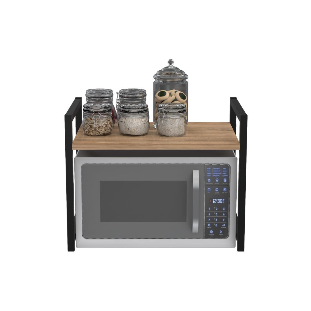 Scaffale Multiuso Singolo Ripiano Rovere Sonoma 53x35x41h cm