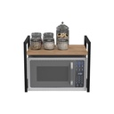 Scaffale Multiuso Singolo Ripiano Rovere Sonoma 53x35x41h cm