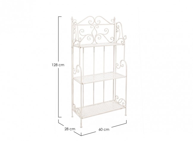 Scaffale classico Emily 3 ripiani
