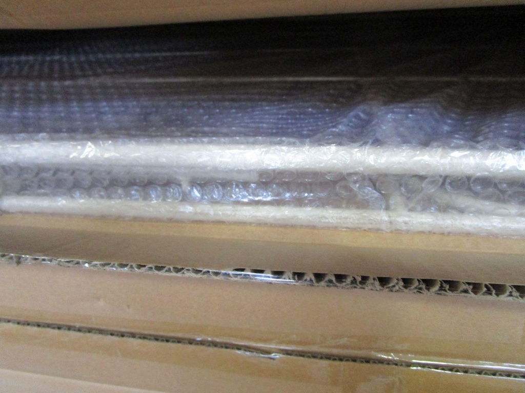 Scaffale metallo jessica bianco brush 5p largo  cm60x28h180