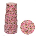Scatola cartone 1-5  roselline tonda ø40,5h17,8