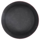 Round red eco-leather box 1-3 cm ø42h24