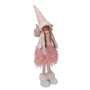 Angelo led tessuto rosa cm15x12h65