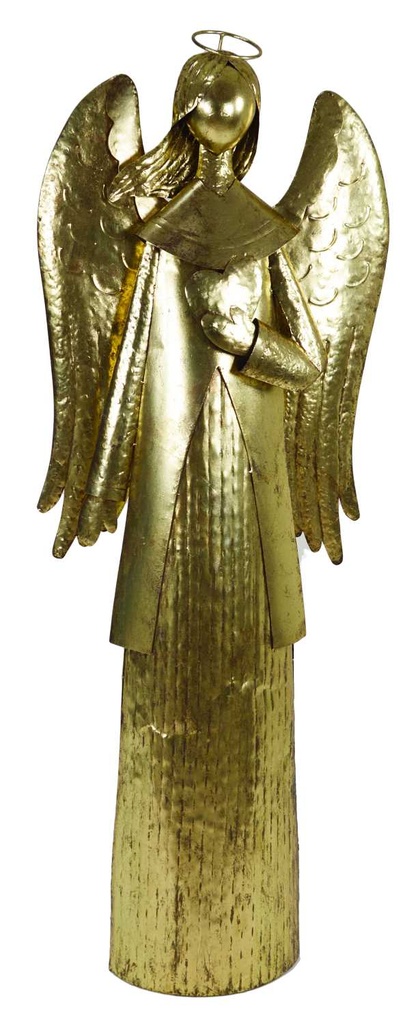 Angelo maxi oro con cuore nai-2229 cm. 68 x 27 h 188