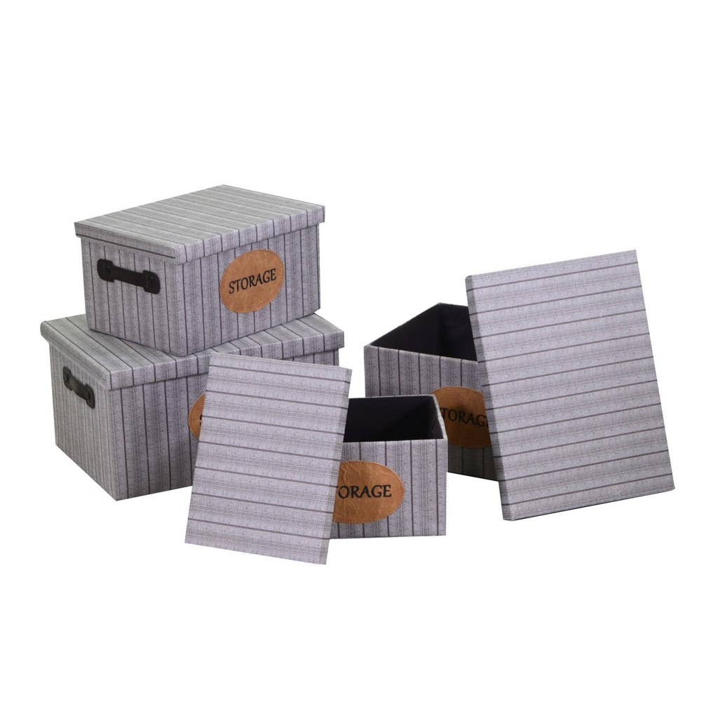 Rectangular gray tissue box 1-4cm40x30h22