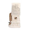 Scritta resina con elfi led rosso cm29,5x8h17