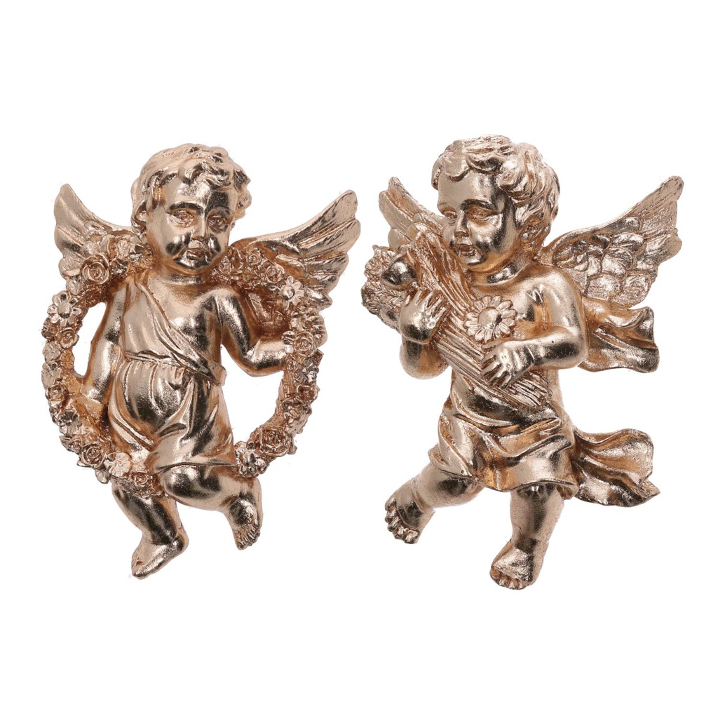 Angelo resina a muro oro cm21x15x6