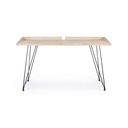 Scrivania legno e metallo vintage District