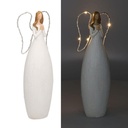 Angelo resina bianco con led cm10x7h30