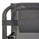 Sedia a sdraio Martin grigio da esterno