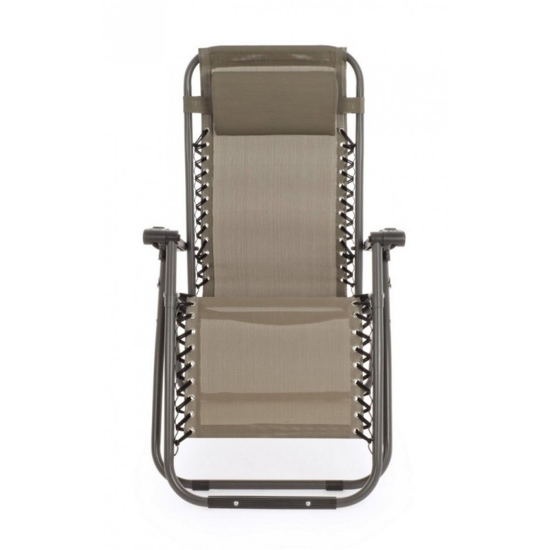 Sedia a sdraio Martin tortora da esterno