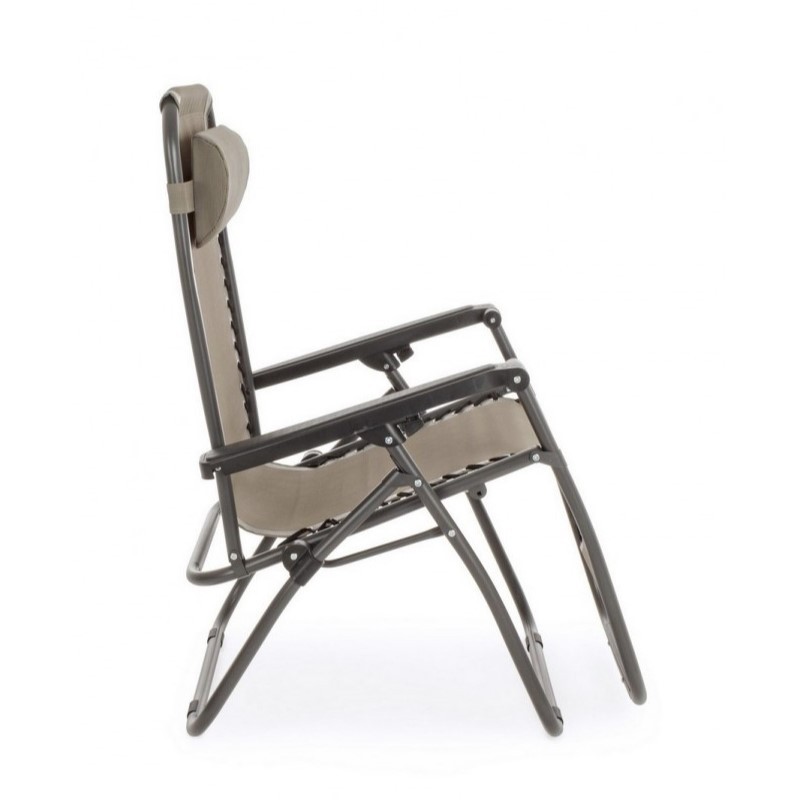 Sedia a sdraio Martin tortora da esterno