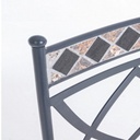 Sedia da esterno Berkley in metallo