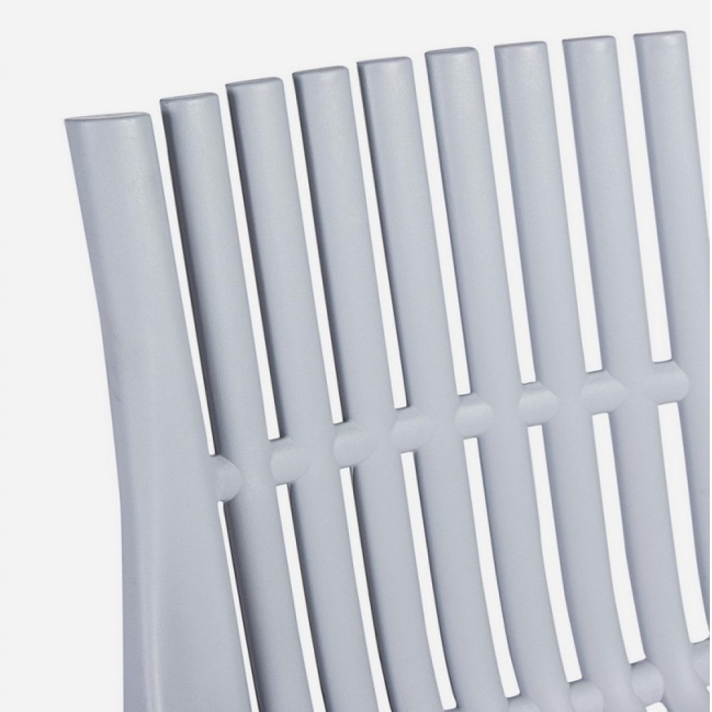 Sedia da esterno Cassandra grigio chiaro