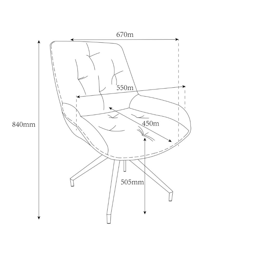 Sedia da pranzo grigia con schienale in ecopelle scura e gambe nere