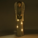 Angelo resina led argento cm20x12,5h65