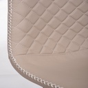 Sedia da pranzo in similpelle Tortora AMANDA 45x54x h87 cm