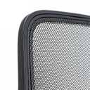 Sedia da ufficio grigia con ruote altezza regolabile