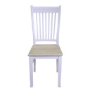 Sedia in legno Bratislava bianco