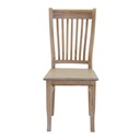 Sedia legno cracovia anticata decape   cm 43x 40 x h90