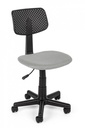Sedia ufficio cameretta con ruote grigio regolabile