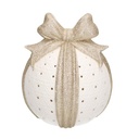 Angelo tessuto oro seduto cm24x13h70