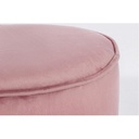 Set combinato moderno tavolino-pouf Annika rosa antico