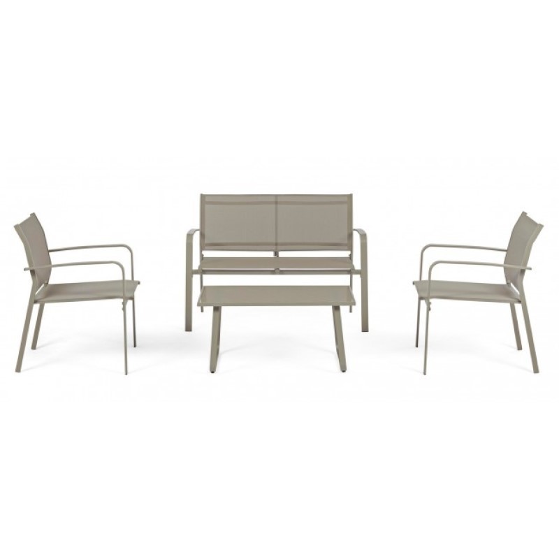 Set da giardino tortora Bizzotto  pz 4