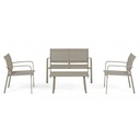 Set da giardino tortora Bizzotto  pz 4