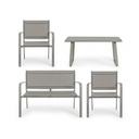 Set da giardino tortora Bizzotto  pz 4