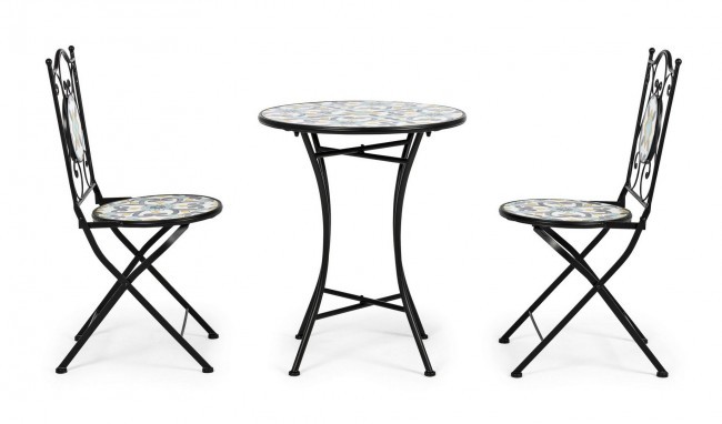 Set promo positano tavolo con sedie ferro