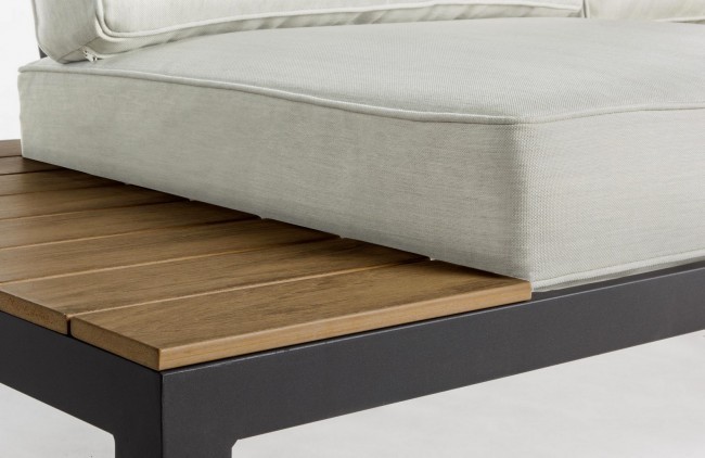 Set salotto giardino Elias antracite