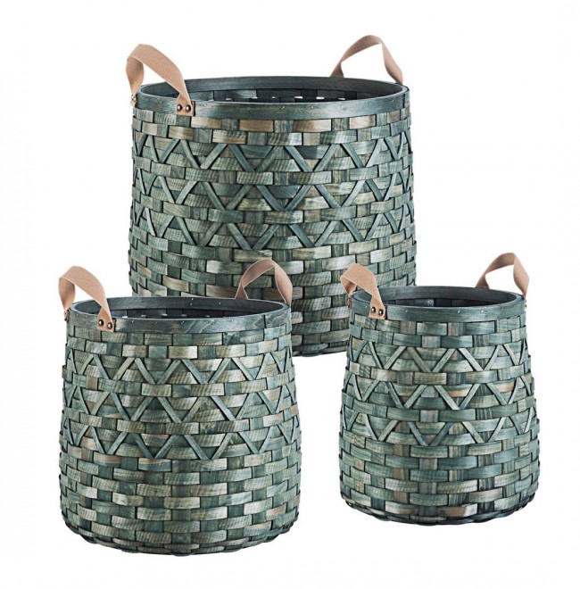 Set3 Cesta 2M Lisette To Verde