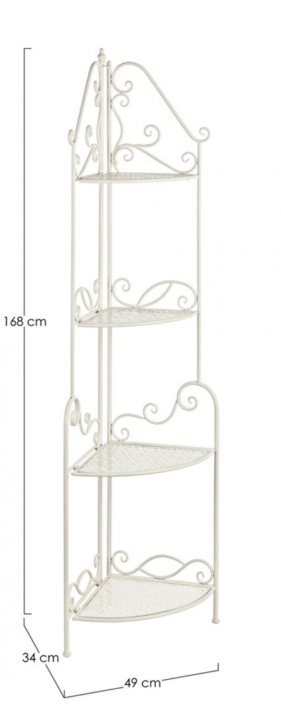 Angoliera 4P Giselle Crema