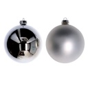 Silver glass sphere cmø10 pack of 4pcs