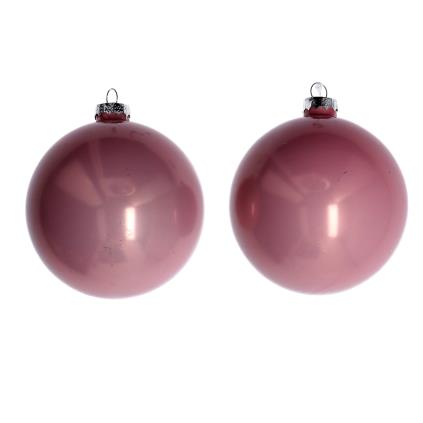 Pink glass sphere cmø10 pack of 4pcs